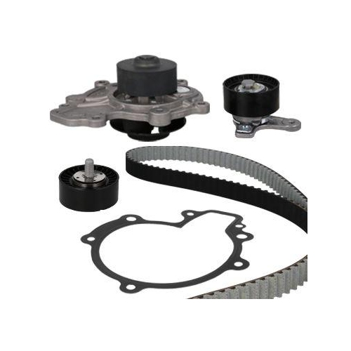 Wasserpumpe + Zahnriemensatz Graf KP1068-1 f&uuml;r Opel Vauxhall Chevrolet