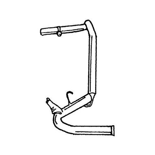 Abgasrohr Sigam 11705 f&uuml;r Fiat Peugeot Hinten