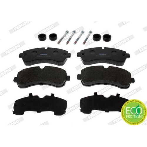 Bremsbelagsatz Scheibenbremse Ferodo FVR1777 Premier Eco Friction f&uuml;r VW