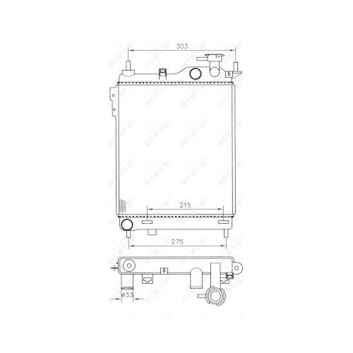 K&uuml;hler Motork&uuml;hlung Nrf 53359 f&uuml;r Hyundai