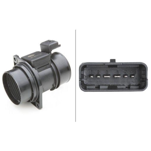 Luftmassenmesser Hella 8ET 009 142-651 f&uuml;r Opel Renault Vauxhall