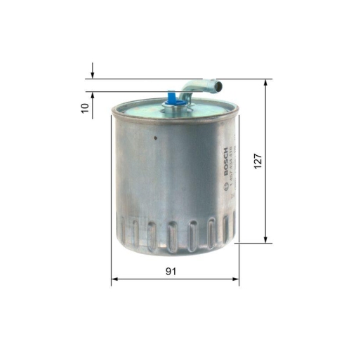 Kraftstofffilter Bosch 1457434416 f&uuml;r Mercedes Benz Mercedes Benz Mercedes Benz
