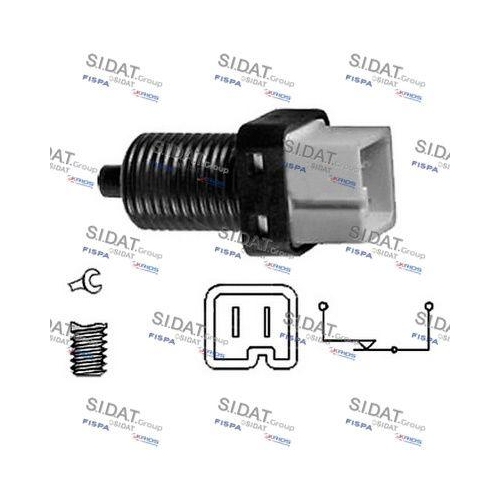 Bremslichtschalter Sidat 5.140030 für Alfa Romeo Citroën Fiat Lancia Peugeot
