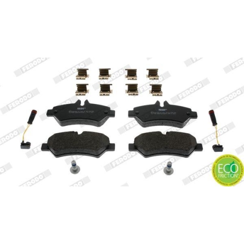 Bremsbelagsatz Scheibenbremse Ferodo FVR1780 Premier Eco Friction f&uuml;r VW