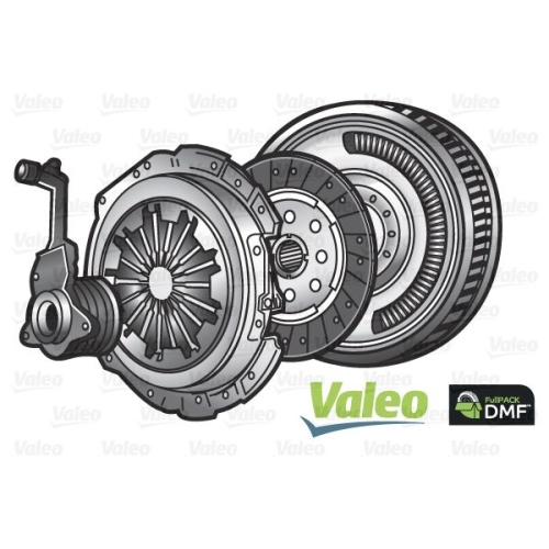 Kupplungssatz Valeo 837340 Fullpack Dmf (csc) f&uuml;r Nissan Renault Dacia