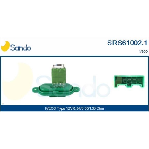 Widerstand Innenraumgebläse Sando SRS61002.1 für Iveco