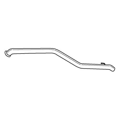 Abgasrohr Sigam 11721 f&uuml;r Fiat Peugeot Hinten