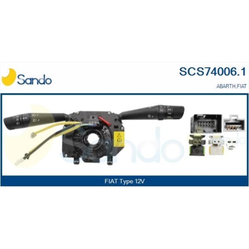 Lenkstockschalter Sando SCS74006.1 für Fiat Für Fahrzeuge Mit Obd