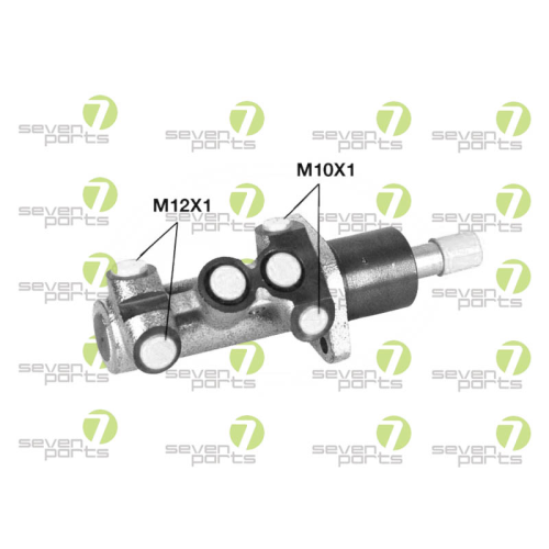 Hauptbremszylinder 7 Seven Parts SVI54250 f&uuml;r