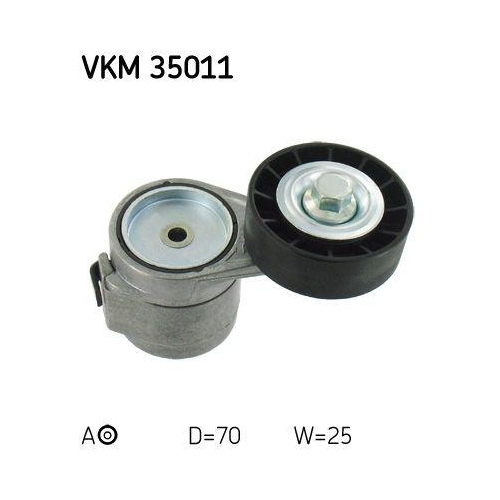 Riemenspanner Keilrippenriemen Skf VKM 35011 für Opel Vauxhall Mitte