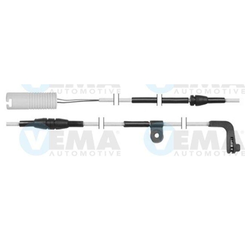 Warnkontakt Bremsbelagverschleiß Vema 117262 für Bmw Hinterachse Beidseitig