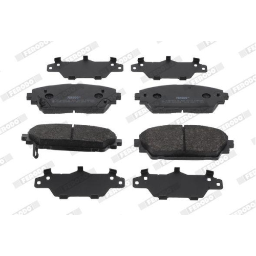 Bremsbelagsatz Scheibenbremse Ferodo FDB5346 Premier Eco Friction f&uuml;r Mazda