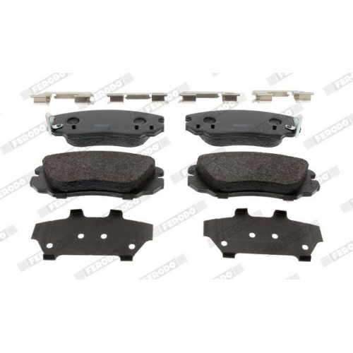 Bremsbelagsatz Scheibenbremse Ferodo FDB4207 Premier Eco Friction f&uuml;r Opel Saab