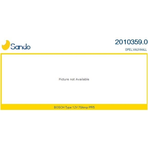 Generator Sando 2010359.0 für Ford Opel