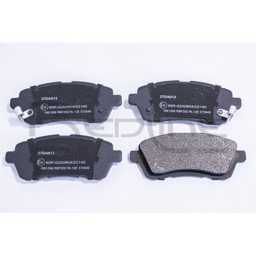 Bremsbelagsatz Scheibenbremse Red-line 27DA013 f&uuml;r Daihatsu Ford Mazda Subaru