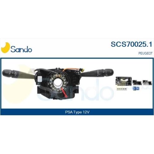 Lenkstockschalter Sando SCS70025.1 f&uuml;r Citro&euml;n/peugeot F&uuml;r Fahrzeuge Mit Obd