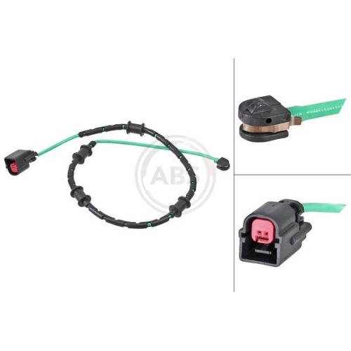 Warnkontakt Bremsbelagverschlei&szlig; A.b.s. 39728 f&uuml;r Jaguar Vorderachse