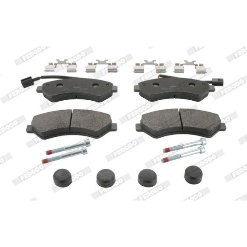 Bremsbelagsatz Scheibenbremse Ferodo FVR1925 Premier Eco Friction f&uuml;r Citro&euml;n