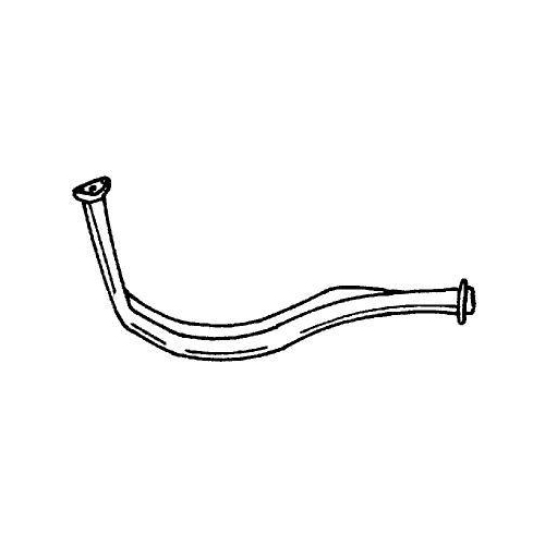 Abgasrohr Sigam 12106 für Fiat Vorne