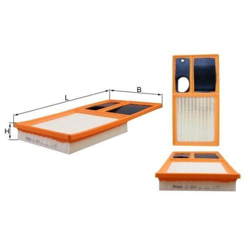 Luftfilter Mahle LX 2010 f&uuml;r Audi Seat Skoda VW Cupra