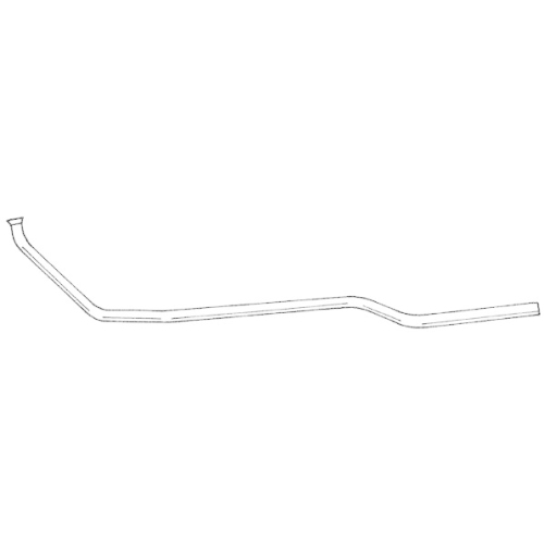 Abgasrohr Sigam 12126 f&uuml;r Fiat Vorne