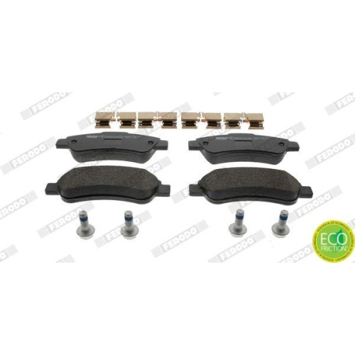 Bremsbelagsatz Scheibenbremse Ferodo FVR1927 Premier Eco Friction f&uuml;r Citro&euml;n