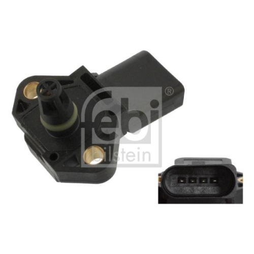 Sensor Ladedruck Febi Bilstein 36116 f&uuml;r Audi Ford Mitsubishi Seat Skoda VW
