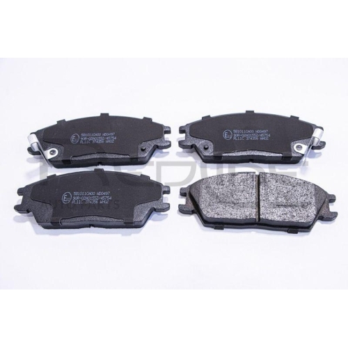 Bremsbelagsatz Scheibenbremse Red-line 27HY045 f&uuml;r Honda Hyundai Vorderachse