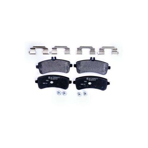 Bremsbelagsatz Scheibenbremse Hella 8DB 355 021-521 f&uuml;r Mercedes Benz Amc
