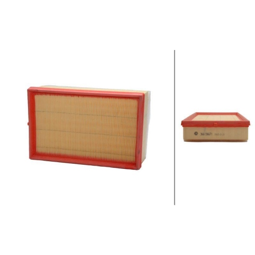 Luftfilter Hella 8ZA 366 136-671 f&uuml;r Volvo