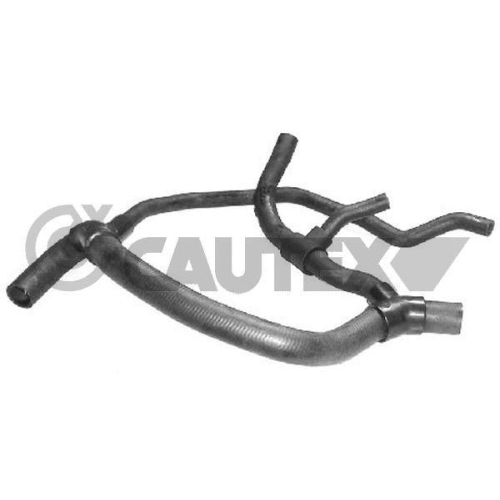K&uuml;hlerschlauch Cautex 026521 f&uuml;r Renault Unten