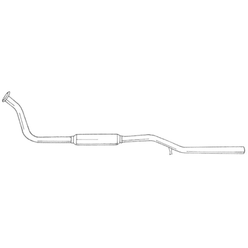 Abgasrohr Sigam 12175 f&uuml;r Fiat Innocenti Vorne