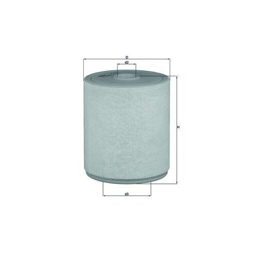 Luftfilter Mahle LX 2049/4 f&uuml;r Audi VW Cupra