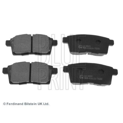 Bremsbelagsatz Scheibenbremse Blue Print ADM54298 f&uuml;r Mazda Hinterachse