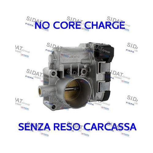 Drosselklappenstutzen Sidat 88.060R f&uuml;r Alfa Romeo Chrysler Fiat Ford Lancia