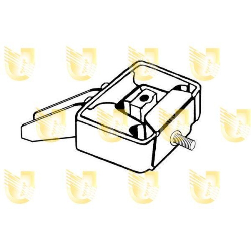 Lagerung Motor Unigom 396400 für Ford Getriebeseitig