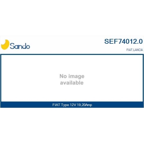 Elektromotor K&uuml;hlerl&uuml;fter Sando SEF74012.0 f&uuml;r Fiat