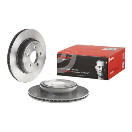 2X Brembo Bremsscheibe Prime Line - Uv Coated f&uuml;r Chrysler Dodge Lancia