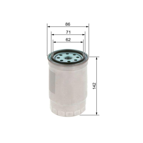 Kraftstofffilter Bosch 1457434511 für Hyundai Kia Amc