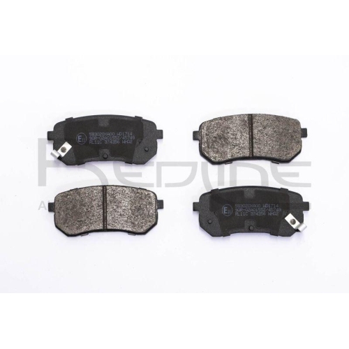 Bremsbelagsatz Scheibenbremse Red-line 27KI039 f&uuml;r Hyundai Kia Hinterachse