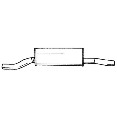 Vorschalld&auml;mpfer Sigam 11300 f&uuml;r Fiat Peugeot