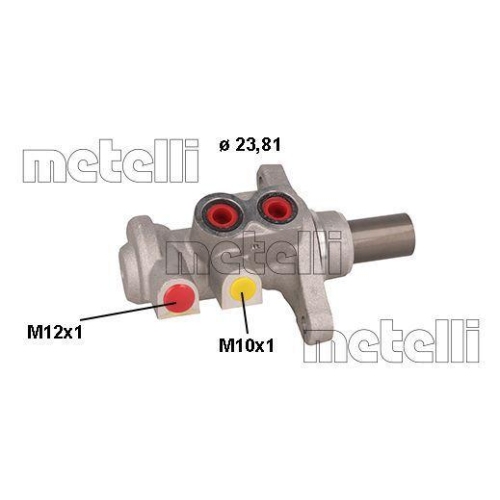 Brake Master Cylinder Metelli 05-0706 for Ford