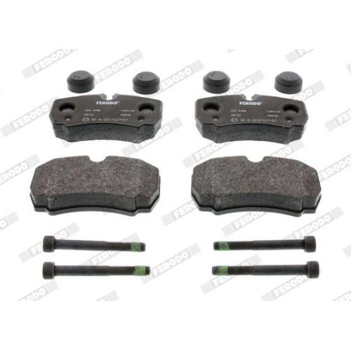 Bremsbelagsatz Scheibenbremse Ferodo FVR4140 Premier f&uuml;r Iveco Hinterachse