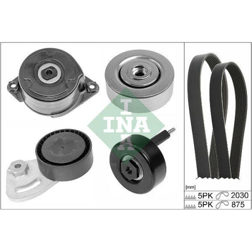 Keilrippenriemensatz Schaeffler Ina 529 0253 10 f&uuml;r Rover Land Rover