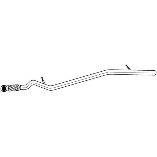 Exhaust Pipe Sigam 11511 for Fiat Peugeot Centre