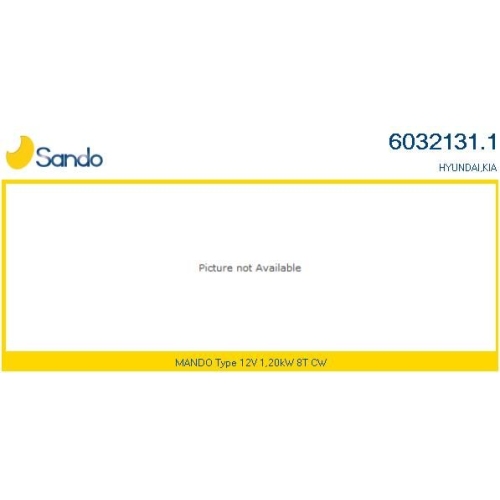 Starter Sando 6032131.1 für Hyundai Kia