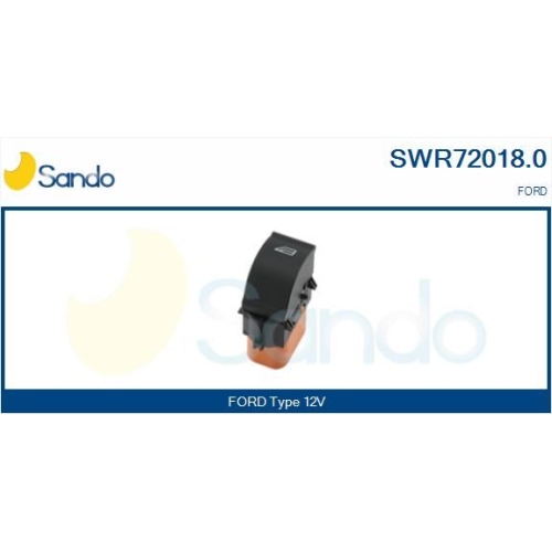 Schalter Fensterheber Sando SWR72018.0 für Ford Beifahrerseitig