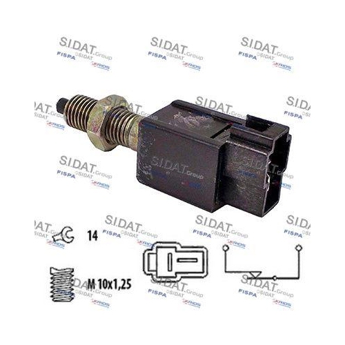 Bremslichtschalter Sidat 5.140060 für Citroën Ford Mitsubishi Opel Peugeot Kia