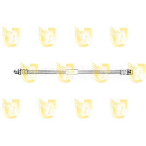 Bremsschlauch Unigom 377942 f&uuml;r Mercedes Benz Mercedes Benz Hinten