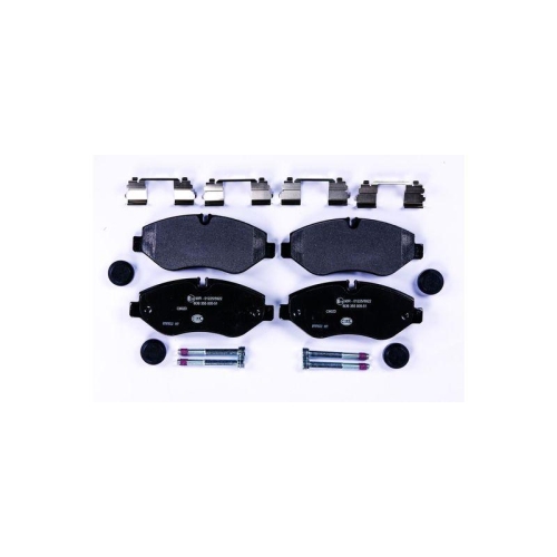 Bremsbelagsatz Scheibenbremse Hella 8DB 355 005-511 für Iveco Irisbus